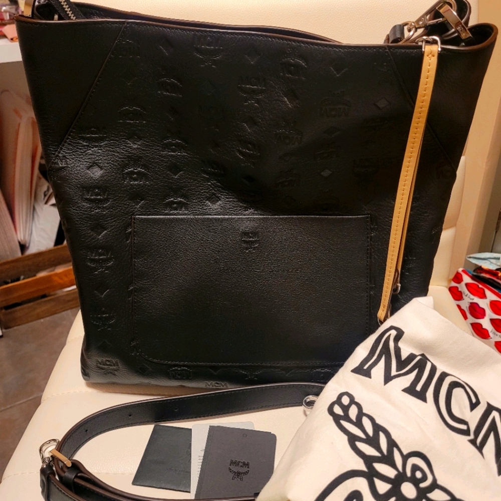 MCM Monogram Klara Large Hobo NEW